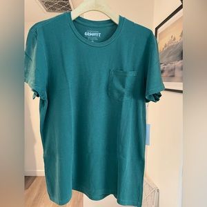 Outerknown - Groovy pocket Tee/ Size:Medium / Color: Sea Forrest